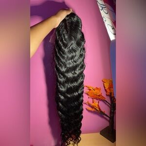 30” 13x6 Lace Front Wig – Synthetic Hair Blend – 220% Density – Pre-Plucked